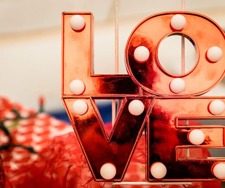 Valentine's Day LOVE sign